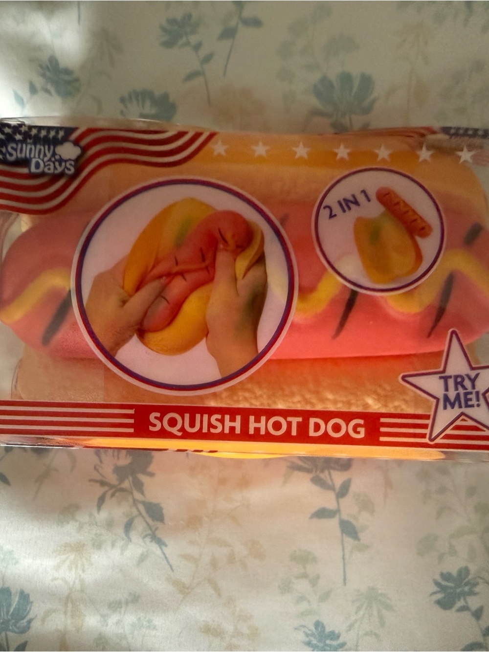 Sunny Days Squish Hot Dog